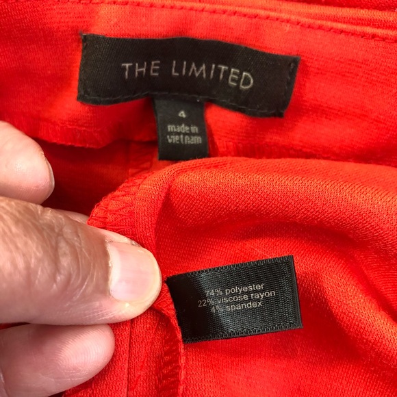 The Limited orange skirt size 4 (#26) - Picture 8 of 8